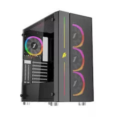 Компьютерный корпус 1STPLAYER BLACK.SIR B7-BK без Б/П