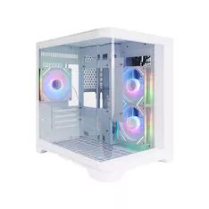 Компьютерный корпус 1STPLAYER UV5 WHITE без Б/П