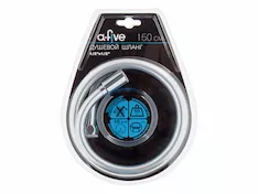 Шланг душевой, PVC, 1/2" г-г 150 см, серебро, a-five