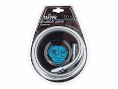 Шланг душевой, PVC, 1/2" г-г 150 см, серебро, a-five