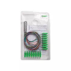 Сплиттер оптоволоконный PLC А-Оптик 1х32 SC/APC 1,5m SM