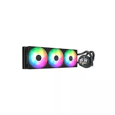 Кулер с водяным охлаждением Aerocool Abyss L360R Digi BK