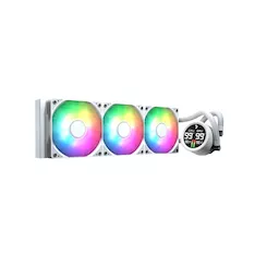 Кулер с водяным охлаждением Aerocool Abyss L360R Digi WH