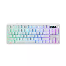 Клавиатура Ajazz MK87 Pro Peach Switch White
