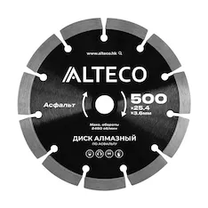 Диск алмазный ALTECO 12-25-500