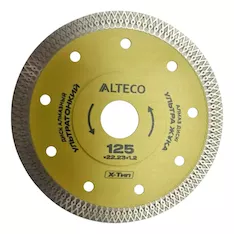 Диск алмазный X-Тип ALTECO 125x22.23x1.2