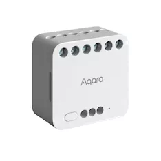Реле двухканальное с сухим контактом Aqara Dual Relay Module T2