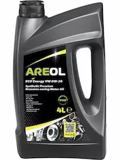 Масло моторное синтетическое AREOL 0W20AR225