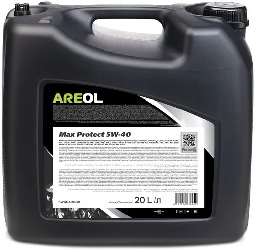 Масло моторное синтетическое AREOL 5W40AR038