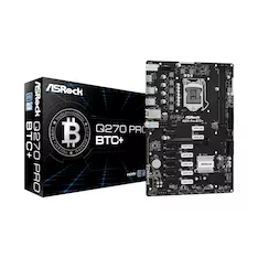 Материнская плата ASRock Q270 PRO BTC+