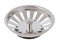 Выпуск-пробка (решетка нерж. сталь) для сифона 3 1/2", AV Engineering
