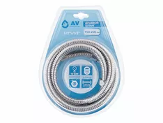 Шланг душевой, SUS/EPDM, 1/2" г-г 150-200 см, мат., AV Engineering