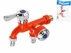 Кран пластиковый садовый 1/2" нар., AV Engineering