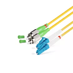 Патч-корд оптический FC/APC-LC/UPC SM 9/125 Duplex 3.0мм 1 м