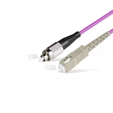 Патч Корд Оптоволоконный FC/UPC-SC/UPC MM OM4 50/125 Simplex 3.0мм 1 м