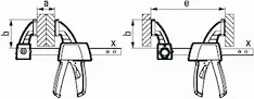 Струбцина для работы одной рукой EZ BESSEY EZ15-6