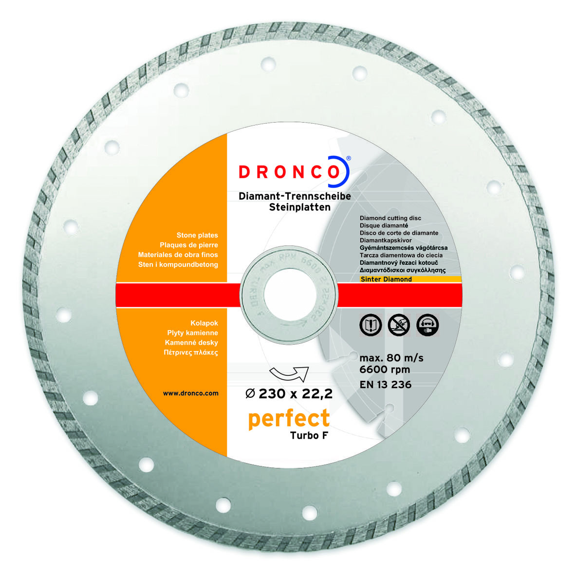 Алмазный отрезной диск Dronco 4120460
