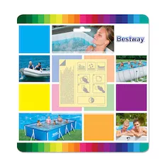 Набор для ремонта надувных изделий Bestway Underwater Adhesive 62091 (в упаковке 10 шт заплаток)