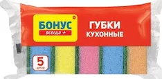 Губка кухонная БОНУС 4820048483933