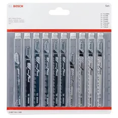 Набор пилок для лобзика Bosch 10шт. 2607011169