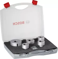 Набор алмазных коронок Dry Speed Set X-LOCK Bosch 2608599037