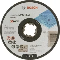 Отрезной диск Standard for Metal X-LOCK LongLife Bosch 2608619782