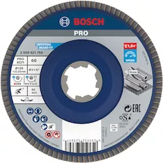Круг лепестковый Best for Metal X-LOCK Bosch 2608621768