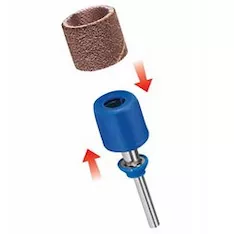 Шлифовальная насадка и шлифовальная лента Dremel 2615S407JA