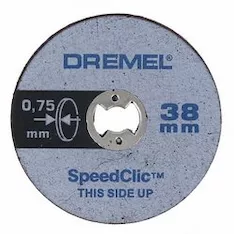 Тонкий отрезной круг Dremel EZ SpeedClic 5-Pack. (SC409)