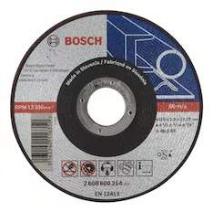Отрезной круг, прямой Bosch 115 x 1,6 mm 2608600214