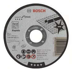Отрезной круг прямой Bosch 2608600545