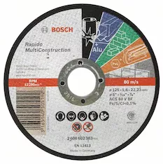 Отрезной круг прямой Bosch 2608602383