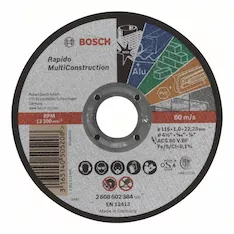Отрезной круг прямой Bosch 2608602384