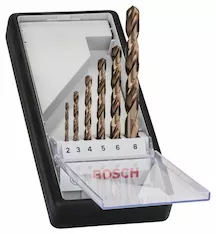 Набор спиральных свёрл Bosch 2607019924