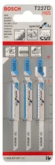 Пильное полотно Bosch T 227 D, HSS