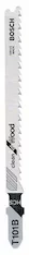 Пильное полотно Bosch T 101 B Clean for Wood 2608633622