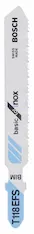 Пильное полотно Bosch T 118 EFS Basic for Inox