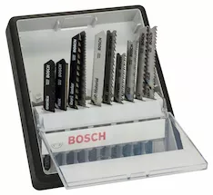 Набор из 10 пильных полотен Bosch Robust Line Top Expert
