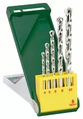 Набор спиральных свёрл Bosch 2607019438