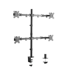 Настольный кронштейн Brateck LDT12-C048N для 4-х мониторов 13"-32"