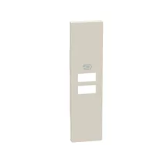 Лицевая панель Bticino KМ13C Living Now для двойной USB зарядки 1 модуль песочный