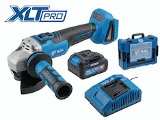 Аккумуляторная углошлифмашина BULL CSG 1812 R Xcase XLTpro