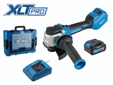 Аккум. углошлифмашина BULL CSG 1812-1 SR Xcase XLTpro 1x4 Ач БЕСЩЕТ, 125 мм, рег. об., 10 000 об/мин