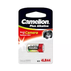 Батарейка CAMELION Photo Plus Alkaline 4LR44-BP1C