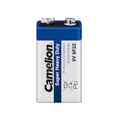 Батарейка CAMELION Super Heavy Duty 6F22-SP1B