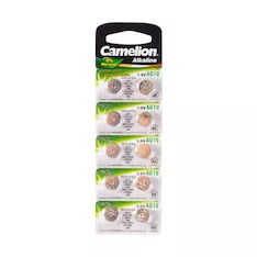 Батарейка CAMELION Alkaline AG10-BP10(0%Hg)