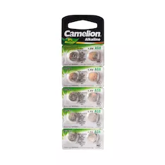 Батарейка CAMELION Alkaline AG8-BP10(0%Hg) 10 шт. в блистере