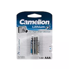Батарейка CAMELION Lithium P7 FR03-BP2