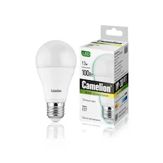 Лампа светодиодная Camelion LED13-A60/830/E27