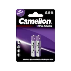 Батарейка CAMELION Ultra Alkaline LR03-BP2UT 2 шт. в блистере